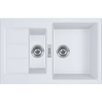 Кухонная мойка Tectonite Franke Sirius S2D 651-78 белый 143.0628.385