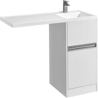 Тумба белый глянец 42 см Акватон Лондри 1A236001LH010