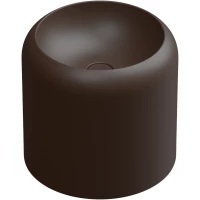 Раковина-чаша GSG Petra PELAVSECOLFS035 42x42 см, накладная, какао матовый