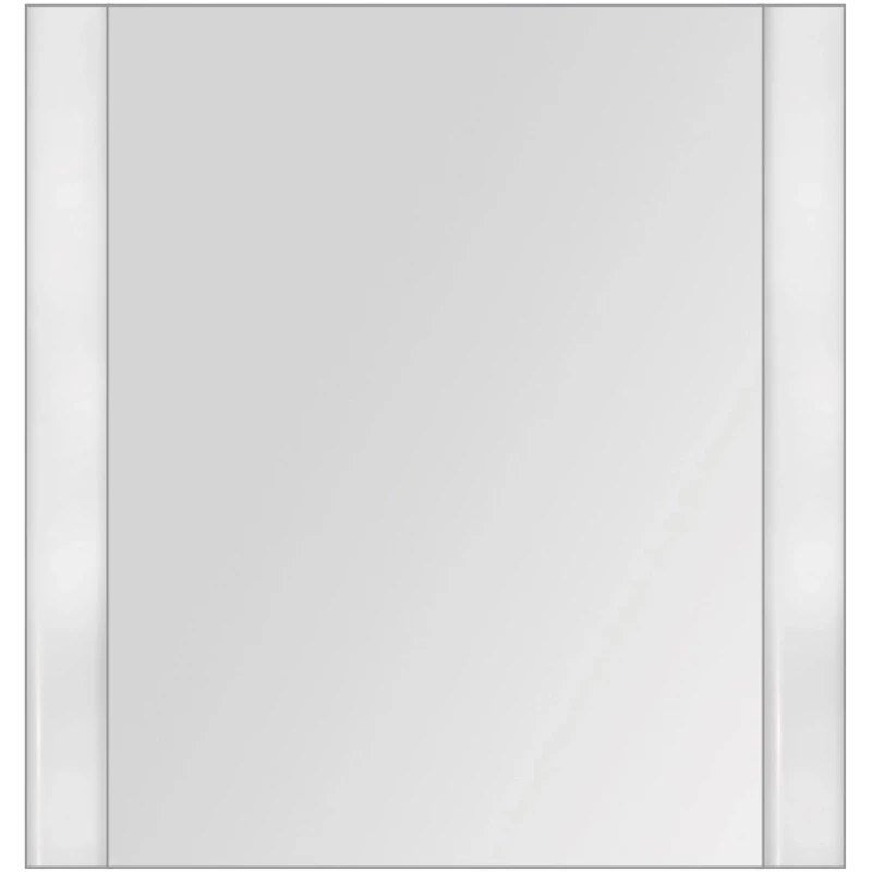 Зеркало 75x80 см белый глянец Dreja Uni 99.9005