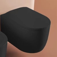 Унитаз подвесной Artceram Monet MNV001 17 00 безободковый, черный матовый