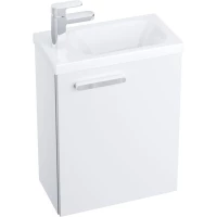 Тумба белый глянец 40 см Ravak SD 400 Chrome X000000538