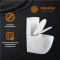 Унитаз-компакт с сиденьем микролифт Orange C05-000w - 13