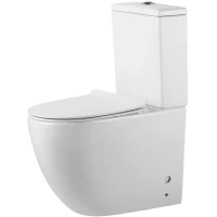 Унитаз-компакт Orange C05-000w с сиденьем микролифт, белый глянец