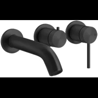 Смеситель для ванны Gessi Gessi316 54140#239 встраиваемый, черный матовый