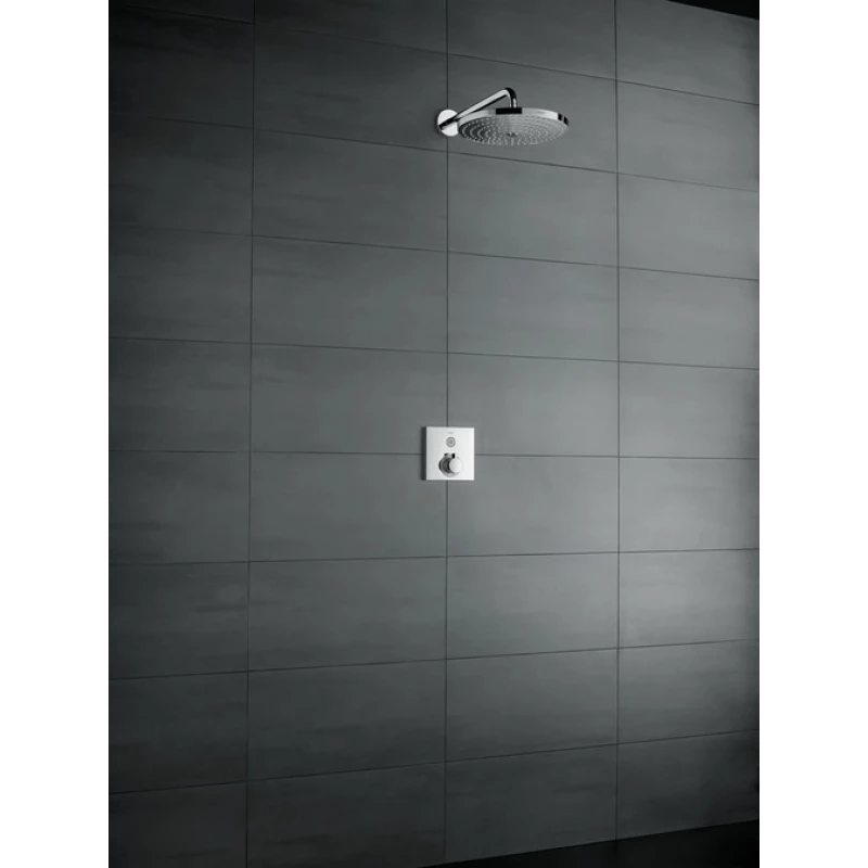 Верхний душ с держателем  Hansgrohe Raindance Select S 2jet 26466000