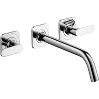 Смеситель для раковины Axor Citterio M 34315000 встраиваемый, с выпуском, хром