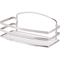 Полка для ванной Tekno-tel BK084SSM 25 см, нержавеющая сталь