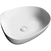 Раковина-чаша Ceruttispa CR0044C 55x42 см, накладная, белый