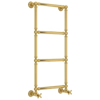 Полотенцесушитель водяной 960x400 золотой Сунержа Ренессанс 1304 03-0280-9640