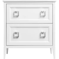 Тумба белый матовый 74,4 см ASB-Woodline Рома 4607947232035