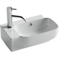 Раковина Ceramica Nova Element CN6074R 40,3x24,9 см R, рукомойник, белый