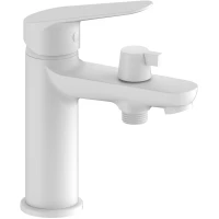 Смеситель на борт ванны Esko Kazan KZ53W белый