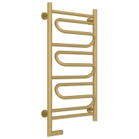 Полотенцесушитель электрический 800x400 золотой матовый МЭМ левый Сунержа Элегия 2.0 032-5218-8040