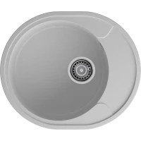 Кухонная мойка GranFest Urban 857L 57x48 см, серый