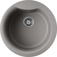 Кухонная мойка Omoikiri Tetogranit Yasugata 48R-GR 4993547 48,5x48,5 см, ленинградский серый