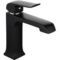 Смеситель для раковины Gappo G1050 черный матовый