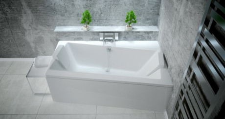 Акриловая ванна 150х90 см R Besco Infinity WAI-150-NP