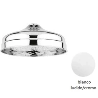 Верхний душ, диаметр 300 мм bianco lucido/cromo Cezares CZR-SP7-30-BLC