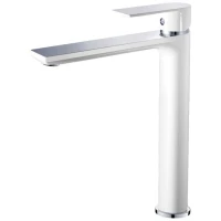 Смеситель для раковины Haiba HB11505-8 хром/белый