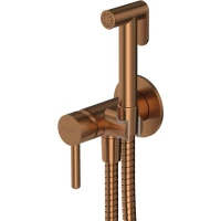 Гигиенический душ Whitecross Y SYSYBI2CPB со смесителем, медь матовая