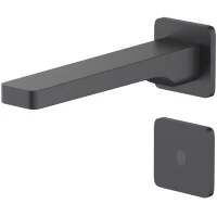 Смеситель для раковины Timo Torne 4373/03SM встраиваемый, сенсорный, черный матовый