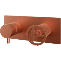 Смеситель для ванны Remer Chrono CH92ZRP встраиваемый, медь матовая