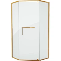 Душевой уголок 99x99 см Grossman Pragma PR-100GD прозрачное