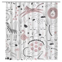 Штора для ванной комнаты Fixsen Design Africa FX-2510