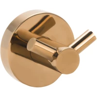 Крючок Bemeta Coral 158106032 двойной, для ванны, медное золото глянец