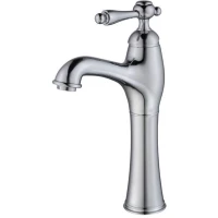 Смеситель для раковины Caprigo Fonte 12-525-crm с донным клапаном, хром