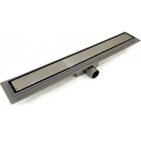 Душевой трап (лоток) Esbano M-TILE-60GM ESTRMETTILE60GM 60 см, с решеткой, 2 в 1 под плитку, оружейная сталь