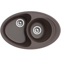 Кухонная мойка Ewigstein шоколад Elegant W90KF