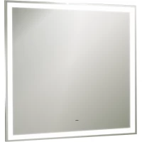 Зеркало AQUAme AQM9106 77x77 см, с LED-подсветкой, сенсорным выключателем, диммером, антизапотеванием