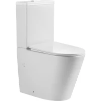 Унитаз-компакт GID Tn2189TF безободковый, торнадо, с сиденьем микролифт, белый