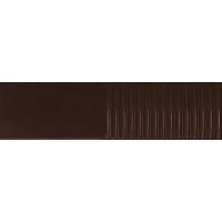 Плитка Groove brown gloss 2 STR 7,8x29,8