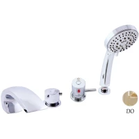 Смеситель на борт ванны термостатический Rav Slezak Dunaj DT272.5PZ