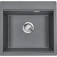 Кухонная мойка Emar Quartz EMQ-1520.Q 52x50 см, антрацит