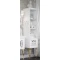 Пенал подвесной белый матовый Corozo Таормина SD-00000306 - 1