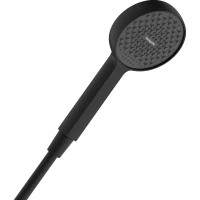 Душевая лейка Hansgrohe Activera S 28032670 94 мм, 1 режим, черный матовый