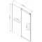Душевая дверь 120 см Vincea Como Soft VDS-1CS120CL прозрачное - 11