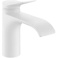 Смеситель для раковины Hansgrohe Vivenis 75015700 CoolStart, без донного клапана, белый матовый