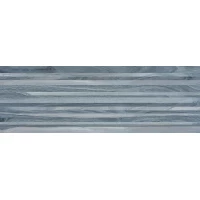 Плитка настенная Laparet Zen 20x60 синяя, полоски