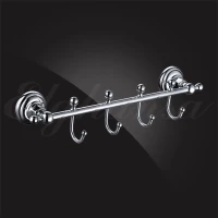 Планка с крючками Elghansa Praktic PRK-640 для ванны, хром