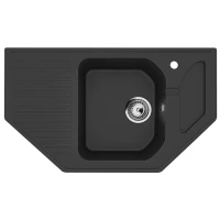 Кухонная мойка Ulgran ультра-черный U-109-344