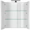 Зеркальный шкаф 85x85,1 см белый Aquanet Тулон 00182723 - 5