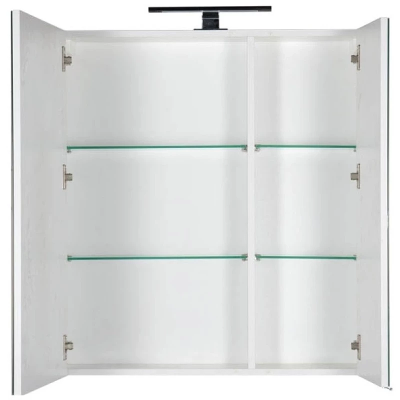 Зеркальный шкаф 85x85,1 см белый Aquanet Тулон 00182723