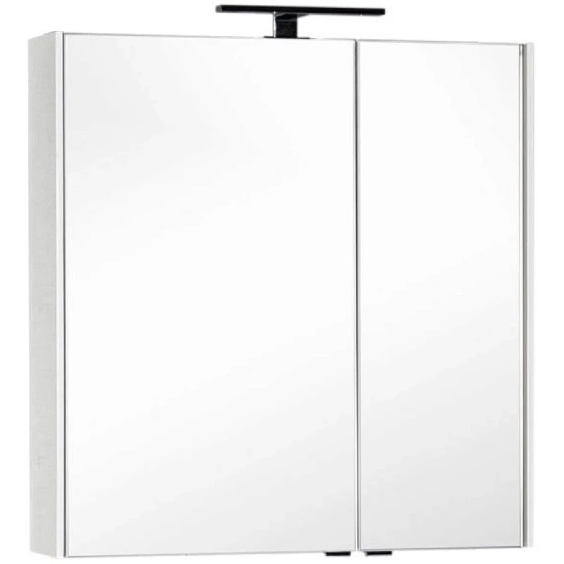 Зеркальный шкаф 85x85,1 см белый Aquanet Тулон 00182723