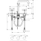 Смеситель для раковины с донным клапаном Axor Citterio E 36116000 - 2
