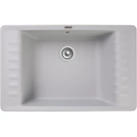 Кухонная мойка GranFest Quarz 71 75,2x47,5 см, серый